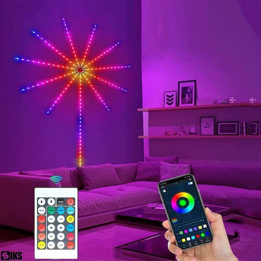Smart LED-Streifen Wi-Fi USB 5V 1m mit Stromversorgung & Fernbedienung