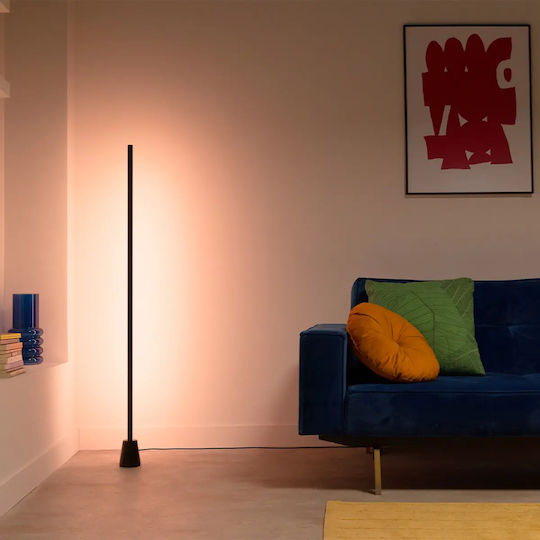 Philips LED Подова Лампа Черна