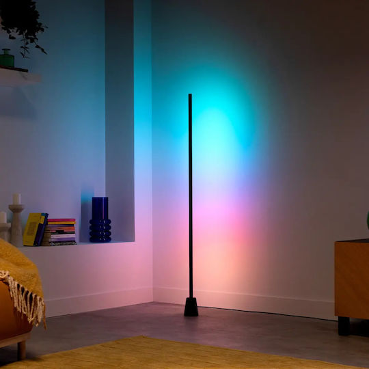 Philips LED Подова Лампа Черна