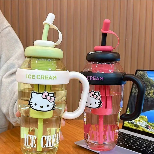 ShuShu Παιδικό Παγούρι Hello Kitty Φούξια