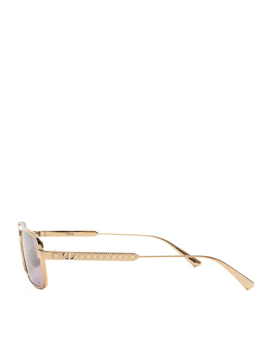 Dior Unisex Γυαλιά Ηλίου με Χρυσό Μεταλλικό Σκελετό και Χρυσό Ντεγκραντέ Φακό DIORCANNAGE S2U C0G6