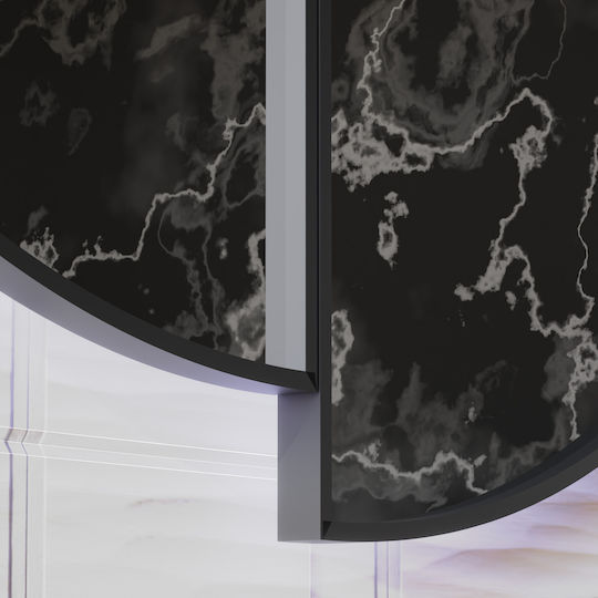 Alista Home Καθρέπτης Μπάνιου Led Αφής 60x60cm