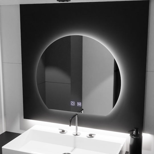Alista Home Огледало За Баня LED Touch 60x54cm Прозрачно