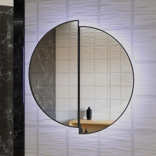 Alista Home Καθρέπτης Μπάνιου Led Αφής 60x60cm