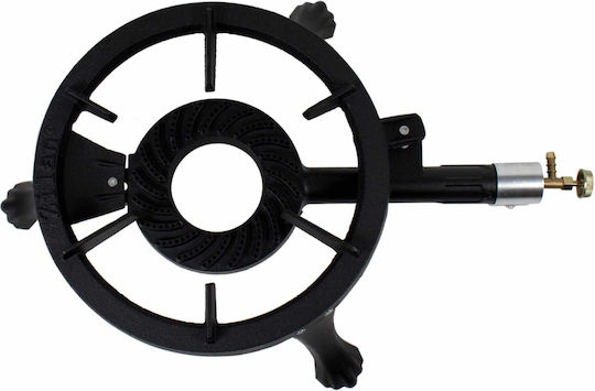 Round Burner Cast Iron Fire Pit Diameter 33cm Zln 4252