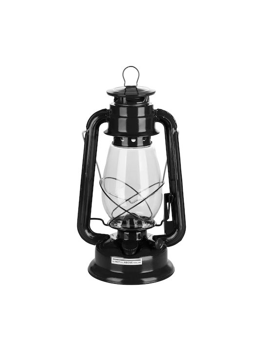 Set De Lampă Fitil + 1l Ulei Pentru Lampă Culoare Neagră Înălțime 30cm