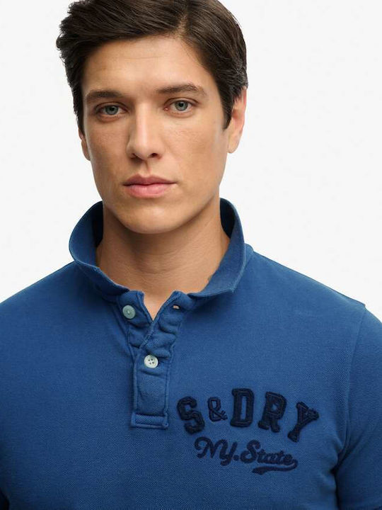 Polo Blouse Blue