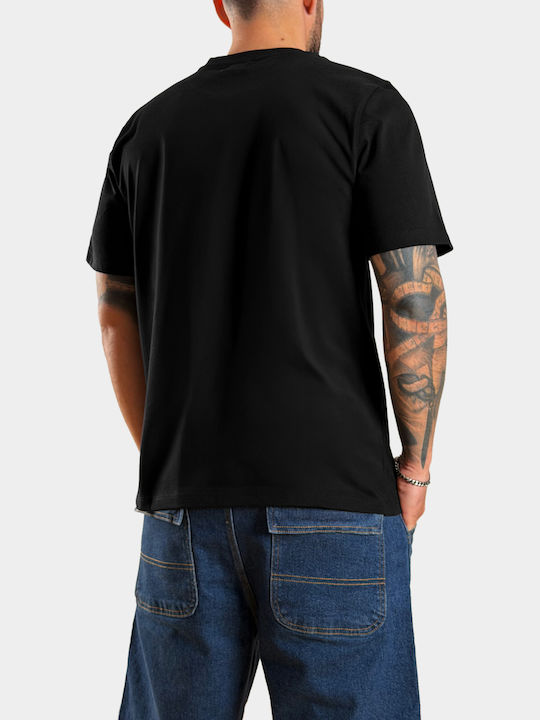 T-shirt Μαύρο
