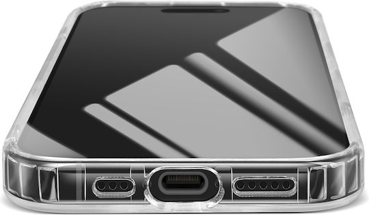 Swissten Pack Magsafe Iphone 17 Bi-material Case 5000 Mah Powerbank Transparent
