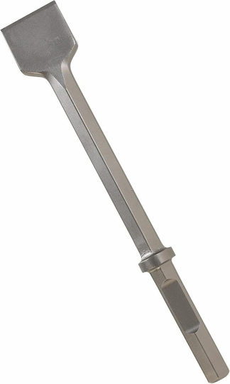 Set 4 Dălți Sds Cărămidă Beton Zola Lopată Lată Șanț Ascuțit Metal 14 X 250 X 20 40 Mm Gri
