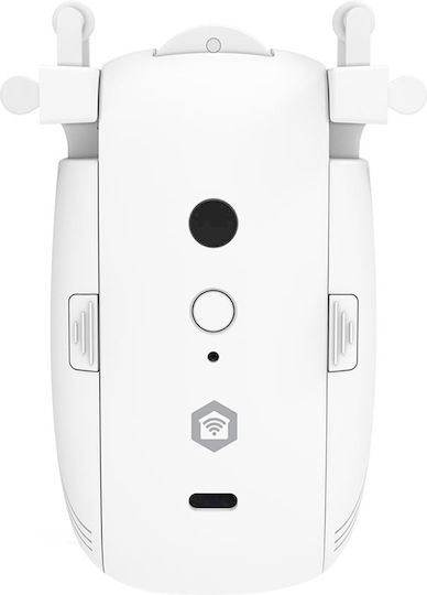 Nedis Motor Cortină Reîncărcabil Bluetooth Compatibil Cu Șine U Albe
