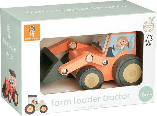 Orange Tree Toys Селскостопански Трактор