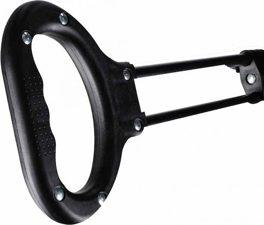 Ikonka Cărucior Pliabil Mâner Telescopic Universal Sarcină Maximă 100 Kg