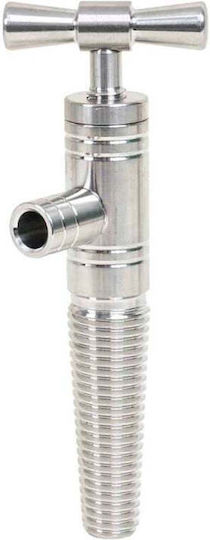 Robinet Butoi Din Oțel Inoxidabil 1/2" Reducție Conică Zts 8383