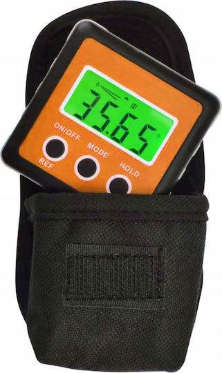 Nivel Digital Inclinometru Zola Interval De Măsurare 4×90° Unități ° % Mm M In Ft Bază Magnetică Alimentat Cu Baterii 58 × 58 × 32 Mm Portocaliu