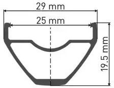 Dt Swiss Rear Bicycle Wheel 29"