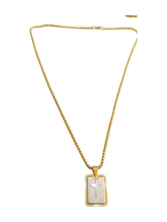 Kalliopi Silver Κολιέ από Επιχρυσωμένο Ατσάλι Kalliopi Silver Κολιέ από Επιχρυσωμένο Ατσάλι