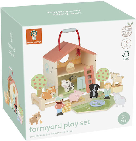 Orange Tree Toys Jokomisiada Baby Aktivitätsspielzeug aus Hölzern