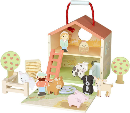 Orange Tree Toys Jokomisiada Baby Aktivitätsspielzeug aus Hölzern