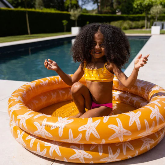 Swim Essentials Piscină Gonflabilă Rotundă Pentru Copii Din PVC Portocalie