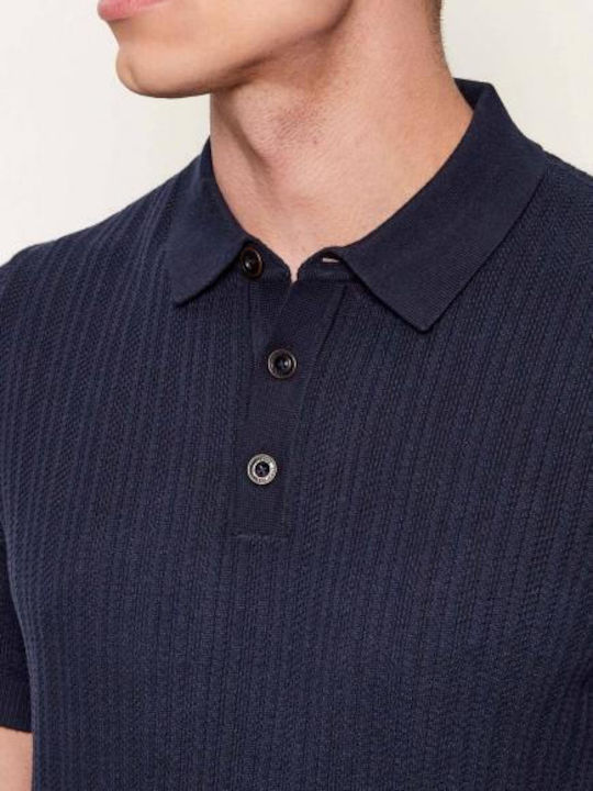 Colinor Polo Men's Blouse Dark Blue