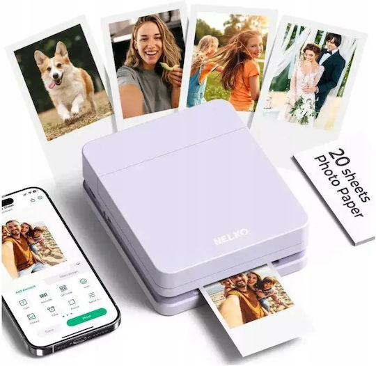 Nelko Εκτυπωτής Ετικετών Inkjet USB, Bluetooth