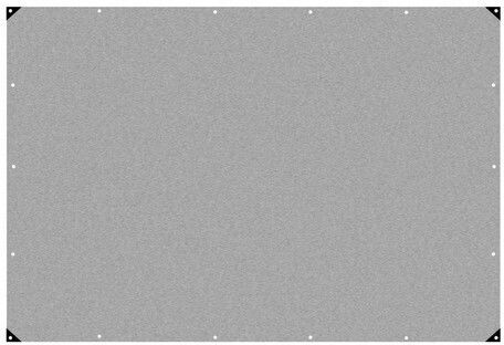 Runder Wasserdichter Plane 120gr/m² mit Durchmesser 3m Leichter Typ Grau