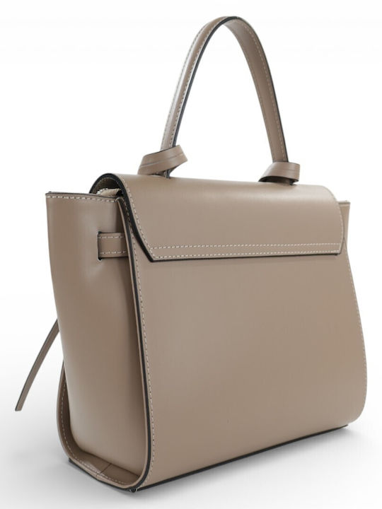 Damentasche Aus Leder Handtasche Silber