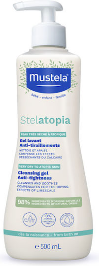 Mustela Stelatopia за Атопична Кожа 500ml с Помпа