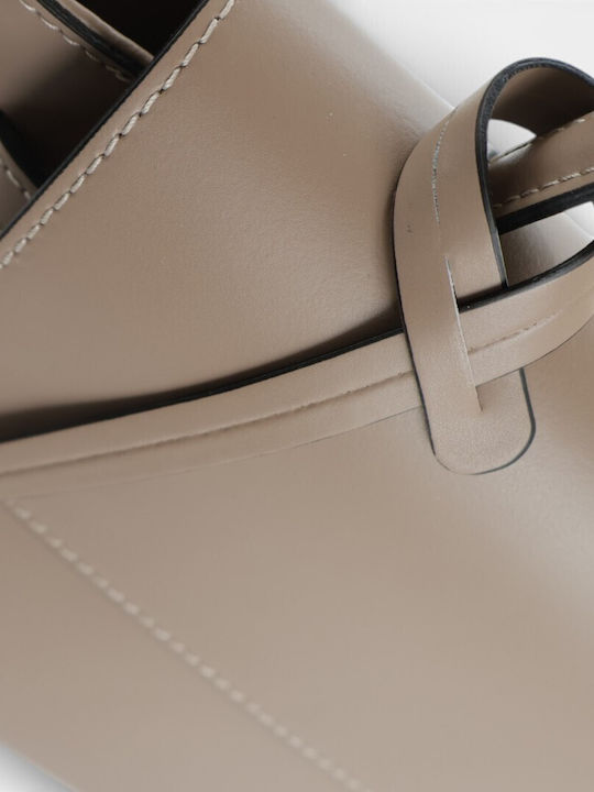 Damentasche Aus Leder Handtasche Silber