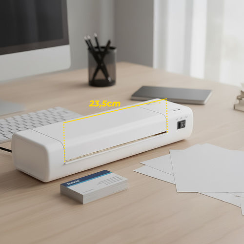 Laminator De Masă Pentru A4 80 Microni Cu Tăietor