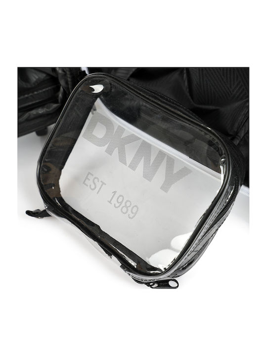 DKNY Valiză De Călătorie De Cabină Albastru Deschis Cu 4 Roți