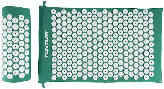 Tunturi Acupressure Massage Mat for Neck & Back Green