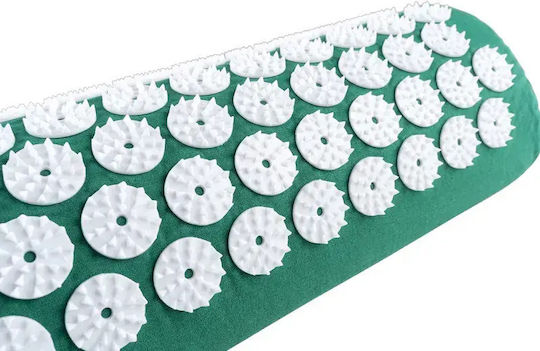 Tunturi Acupressure Massage Mat for Neck & Back Green