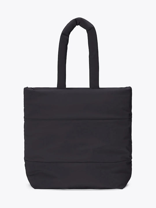 Fabric Women's Tote Handbag Black