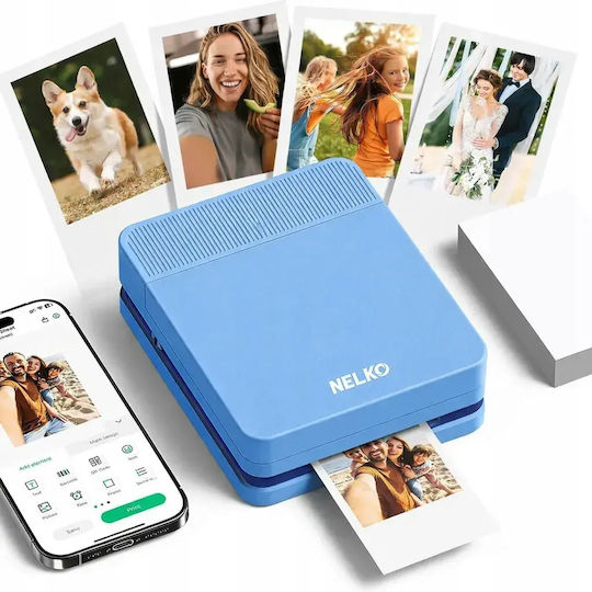 Nelko Pp03 Etikettendrucker Blauer