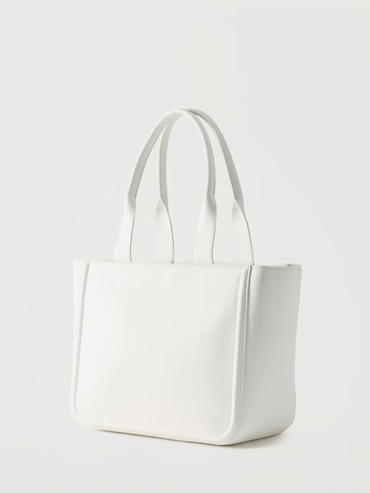 Calvin Klein Monogram Γυναικεία Tote Τσάντα από Συνθετικό Δέρμα