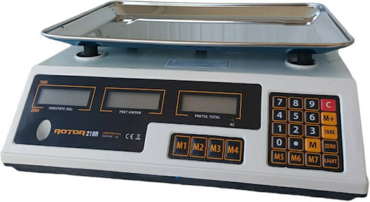 R218 Handelswaage 4V Wiederaufladbare Batterie