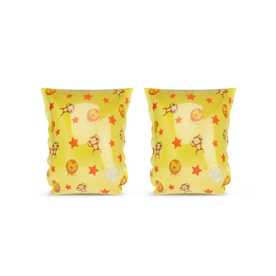 Swim Essentials Swimming Armbands Yellow Circus 2-6 Years