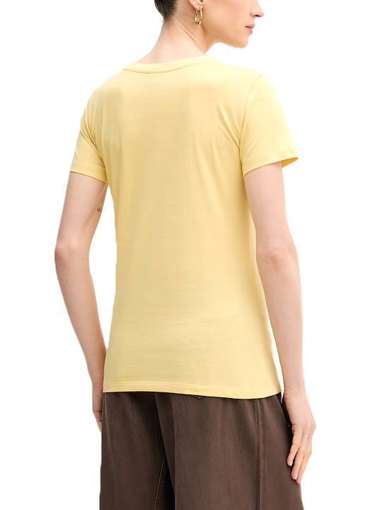 Armani Exchange T-Shirt Κιτρινο
