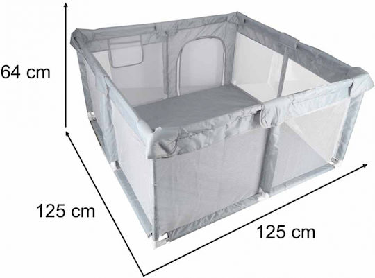 ikonka Park Gray 120x120cm