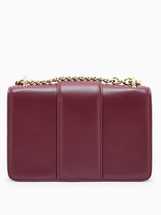 Geantă de Umăr Burgundy pentru Damă