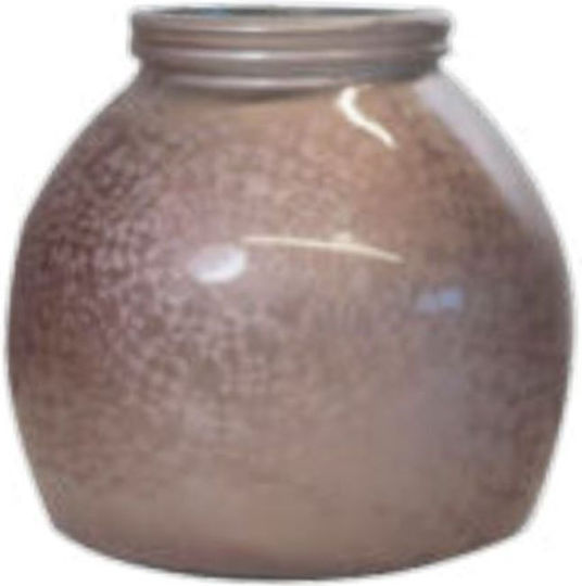 Vidrios San Miguel Glass Vase Montana Ecru