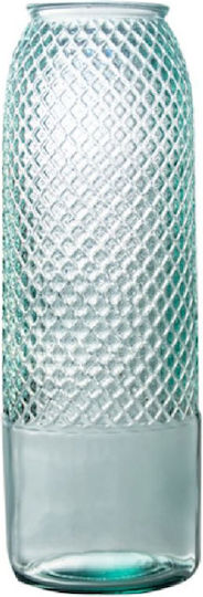 Vidrios San Miguel Glass Vase Diamante Transparent