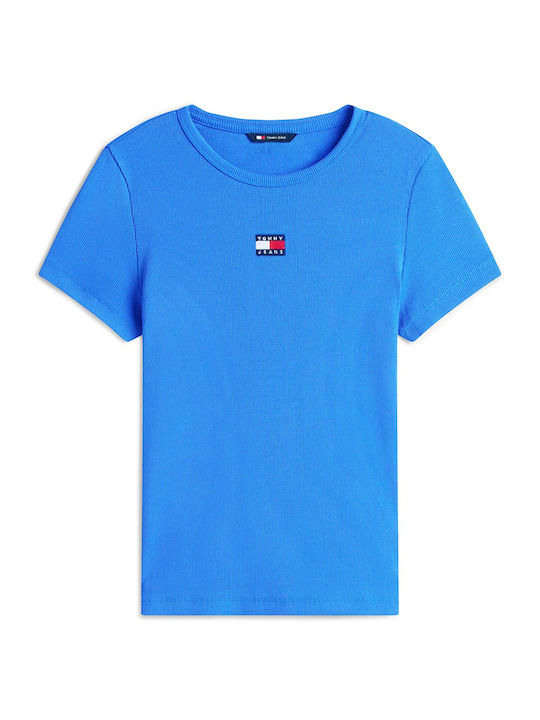 Damen T-Shirt Blau