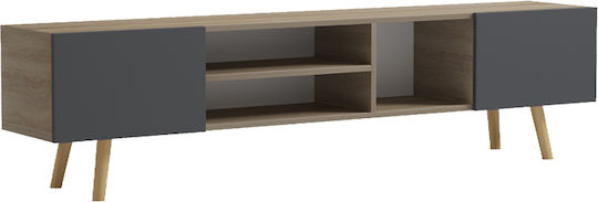 Елемент За Телевизор Osclo Антрацит М160xД30xВ53.5cm