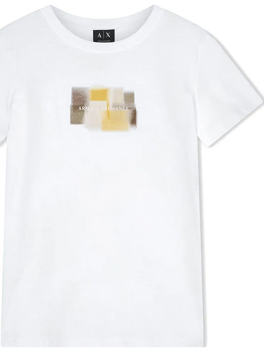 Γυναικείο T-shirt Κιτρινο- Λευκο