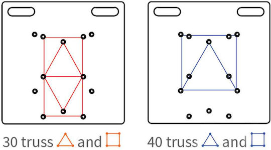 Admiral Staging Baseplate 73cm Combi 30/40 Truss Zink Stabile Stahlstützbasis Für Truss