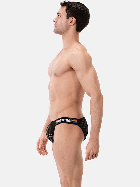 Herren Slip Schwarz
