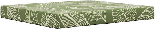 vidaXL Pernă De Canapea De Grădină Cu Spătar Verde 2 Buc 68.5x80 Cm